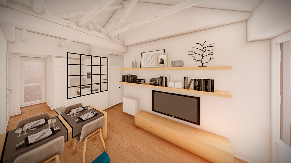 Reforma de Edificio: 8 apartamentos